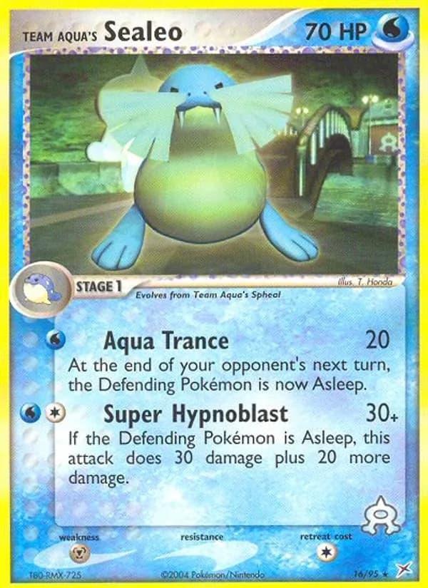 Team Aqua's Sealeo
