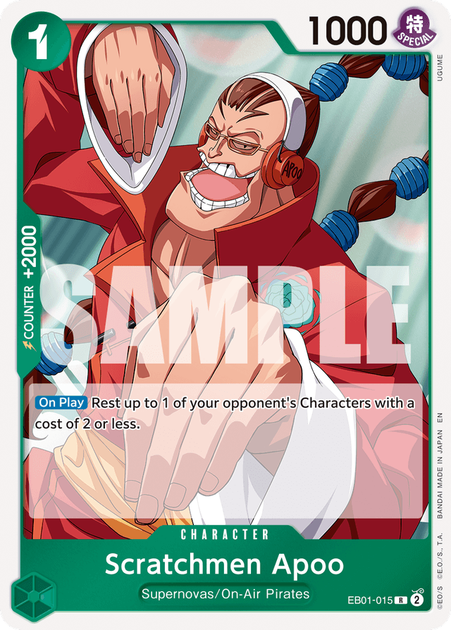 Scratchmen Apoo - EB01-015 (Reprint)