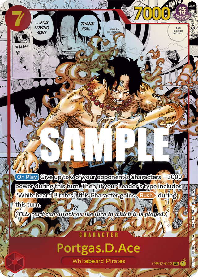 Portgas.D.Ace (Parallel) (Manga) (Alternate Art)