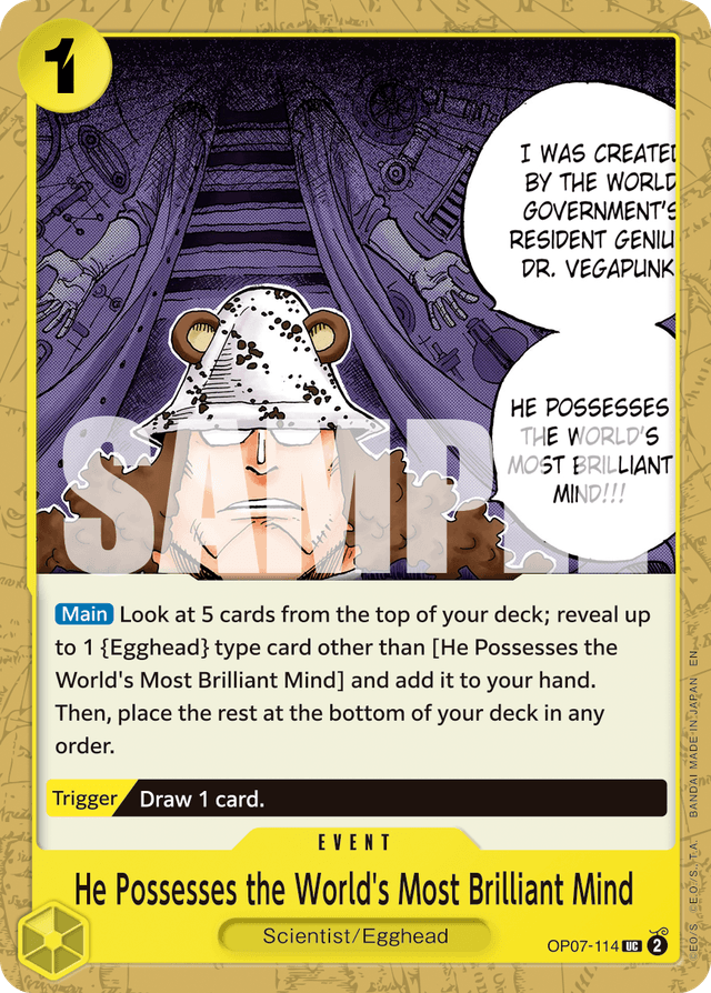 He Possesses the World's Most Brilliant Mind (Reprint)