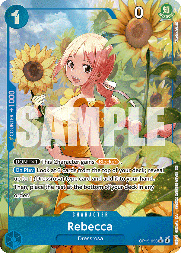 Rebecca (OP15-053) (Alternate Art)