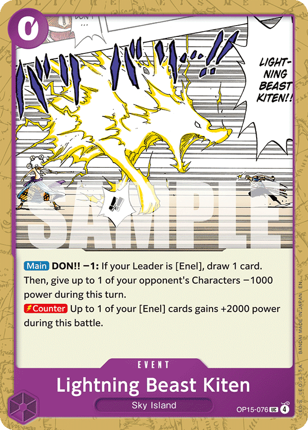 Lightning Beast Kiten