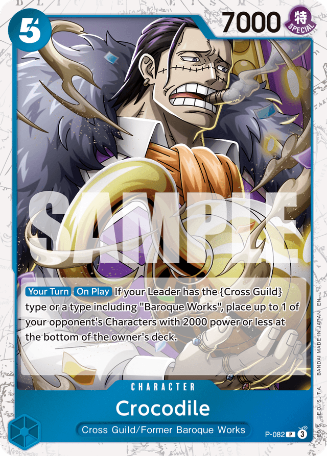 Crocodile - P-082 (Pirate Foil)