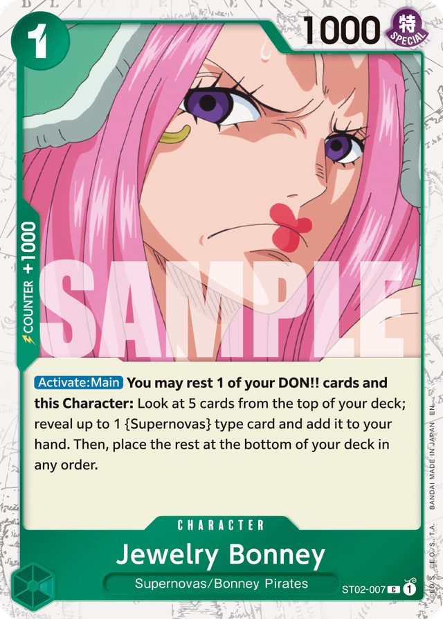 Jewelry Bonney - ST02-007 (Pirate Foil)