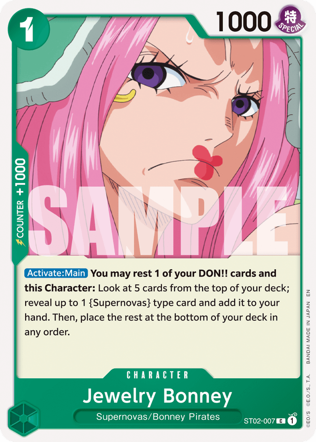 Jewelry Bonney - ST02-007 (Reprint)