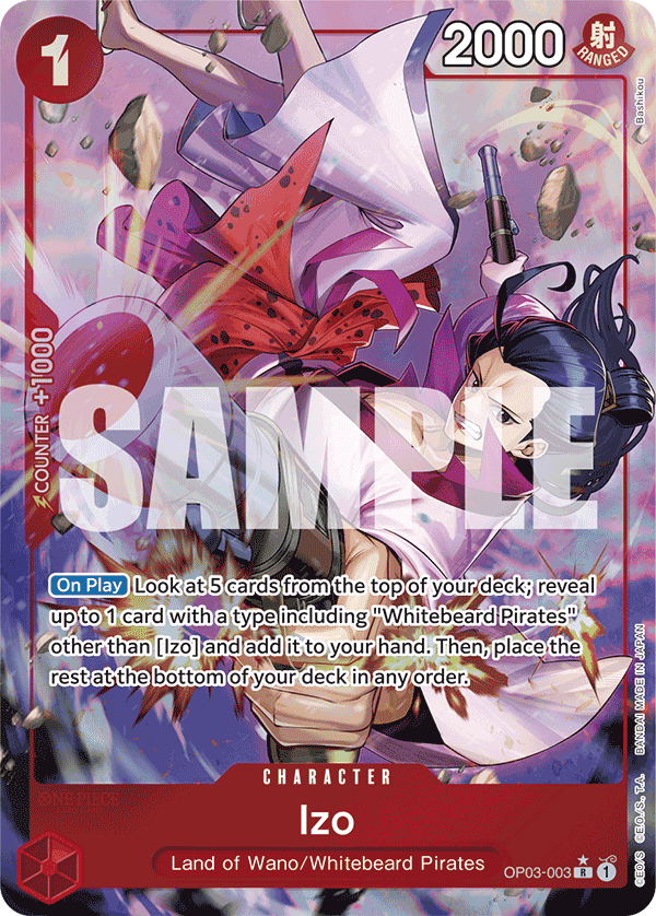 Izo (OP03-003) (Alternate Art)