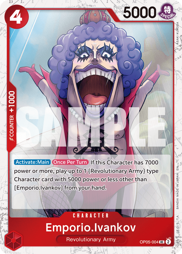 Emporio.Ivankov (Pirate Foil)