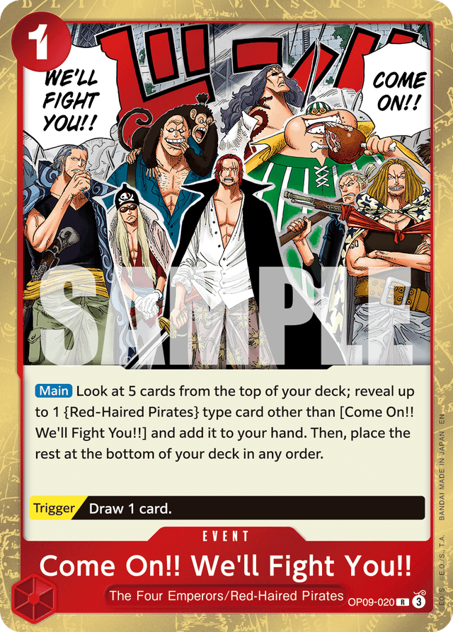 Come On!! We'll Fight You!! (Manga)