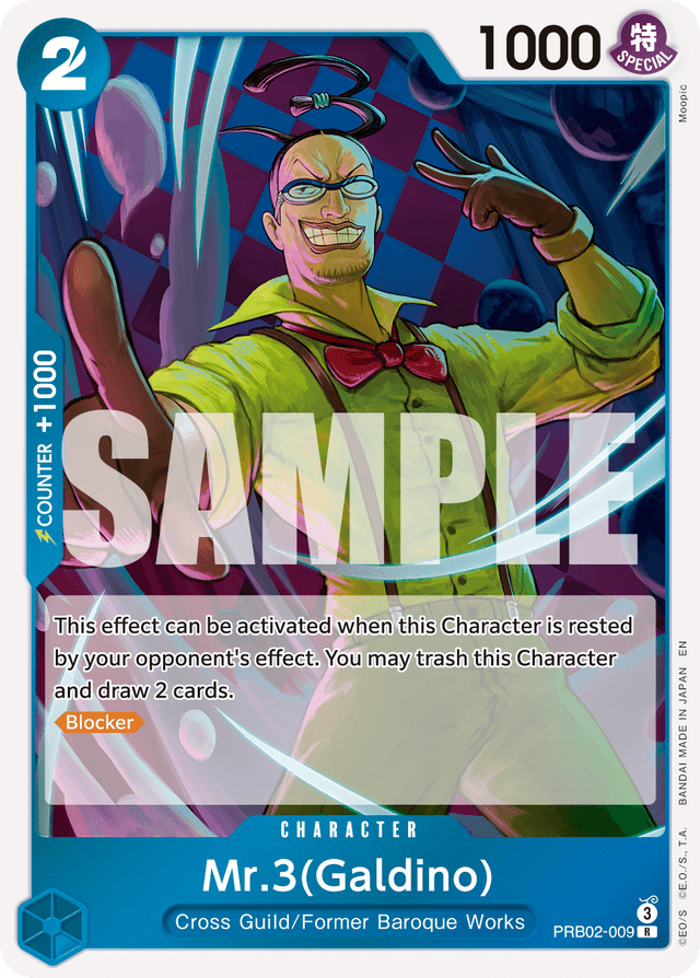 Mr.3(Galdino) - PRB02-009