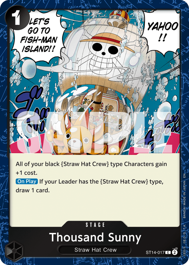 Thousand Sunny (Pirate Foil)